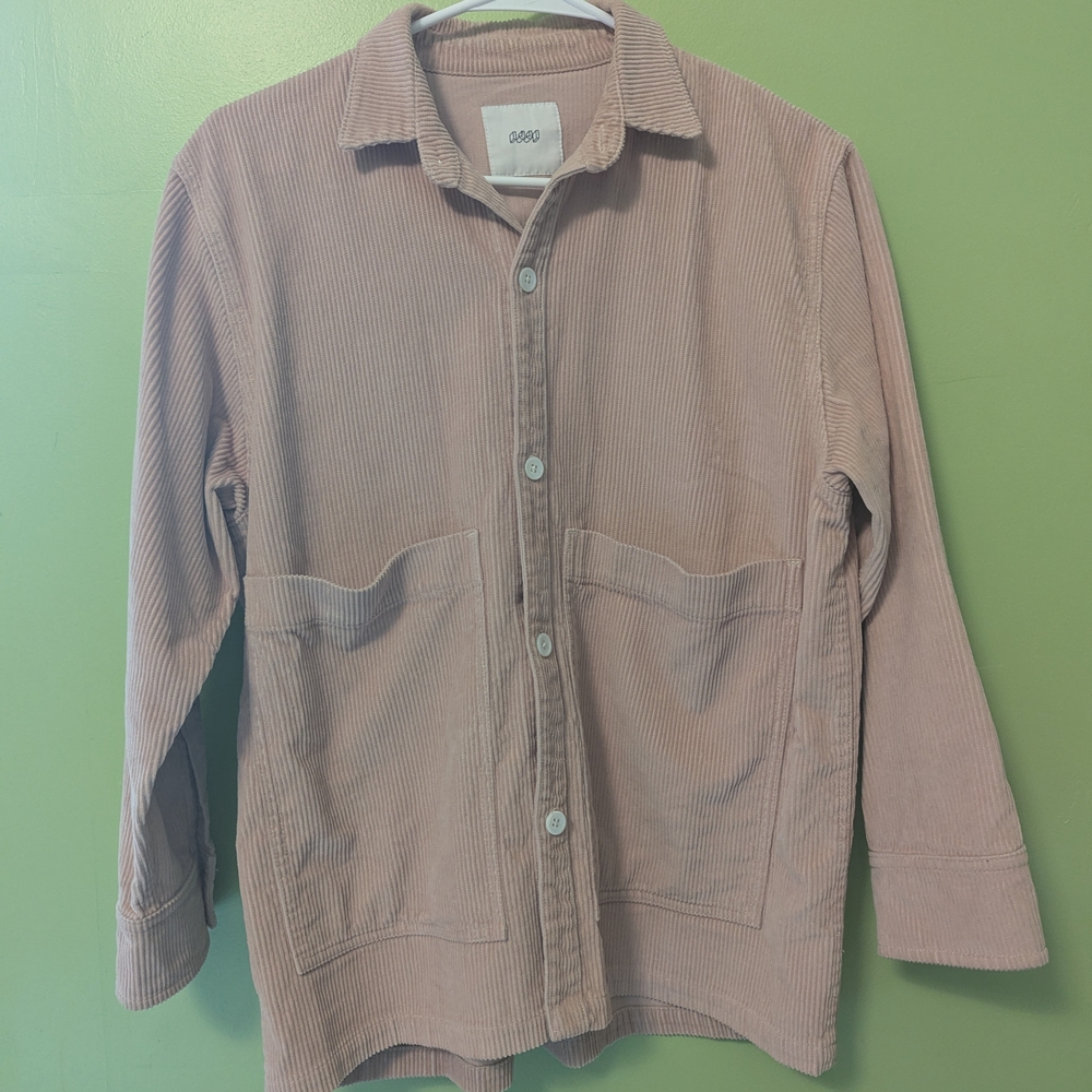 IJJI Pink Corduroy Chore Jacket